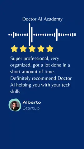 Your AI journey starts here → Dr. AI Academy. Comment 