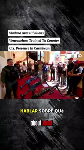 Maduro arms civilians: Venezuelans trained to counter U.S. presence in Caribbean Venezuelan civilians are now receiving firearms training as part of President Nicolás Maduro’s defense strategy against the growing U.S. military presence in the southern Caribbean, where Washington has intensified efforts to counter drug trafficking. #venezuela🇻🇪 #caribbeantiktokeurs🇭🇹🇬🇾🇹🇹🇸🇷🇯🇲 #trinidadandtobago #caribbeantiktok #ww3 
