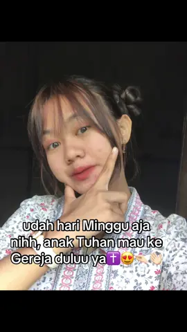 pengen deh punya tmn cwe yg bisa di ajak gereja bareng#fypツ #fypシ゚ #kristen #tuhanyesus #cantik 