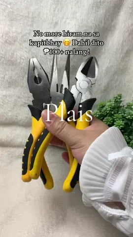 Heavy duty talaga kahit mura lang ! #pliers #plais 