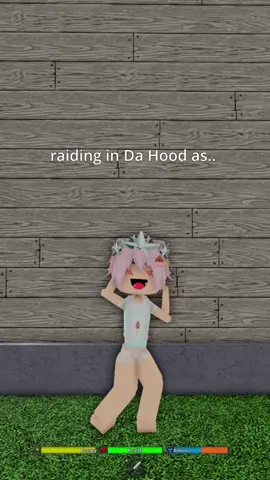 raiding in da hood as ice spice! what should i raid as next? #roblox #dahood #dahoodroblox #fyp #xyzcba 