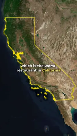 Which is the Worst restaurant in California #fyp #us #California 