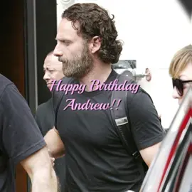#andrewlincoln - this sucks but HAPPY BIRTHDAY ANDYY!!😋😋🫶| #fyp #rickgrimes #viral #twd |  
