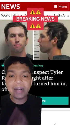 Setelah geger tragedi penembakan politisi muda AS charlie kirk.pihak berwenang akhirnya menemukan tersangka #international #charliekirk #fyp #beritadunia #viraltiktok 