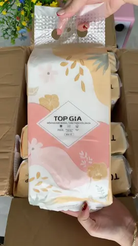 Thùng 10 bịch khăn giấy rút treo tường topgia#khangiay #review #xuhuong 