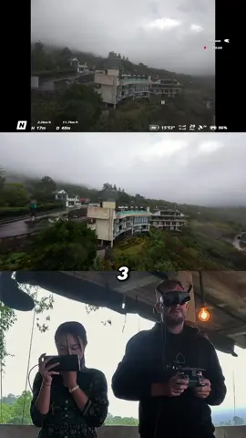 Googles view/final video/BTS Avata 2 Camera settings: 4k30 Shutter 60 Nd8 Iso auto Wb auto Stabilize off (post gyroflow) Fov wide (only with wide gyroflow) 📍 DESA OCULUS, Bali #fpv #bts #ONETAKE #hotel 