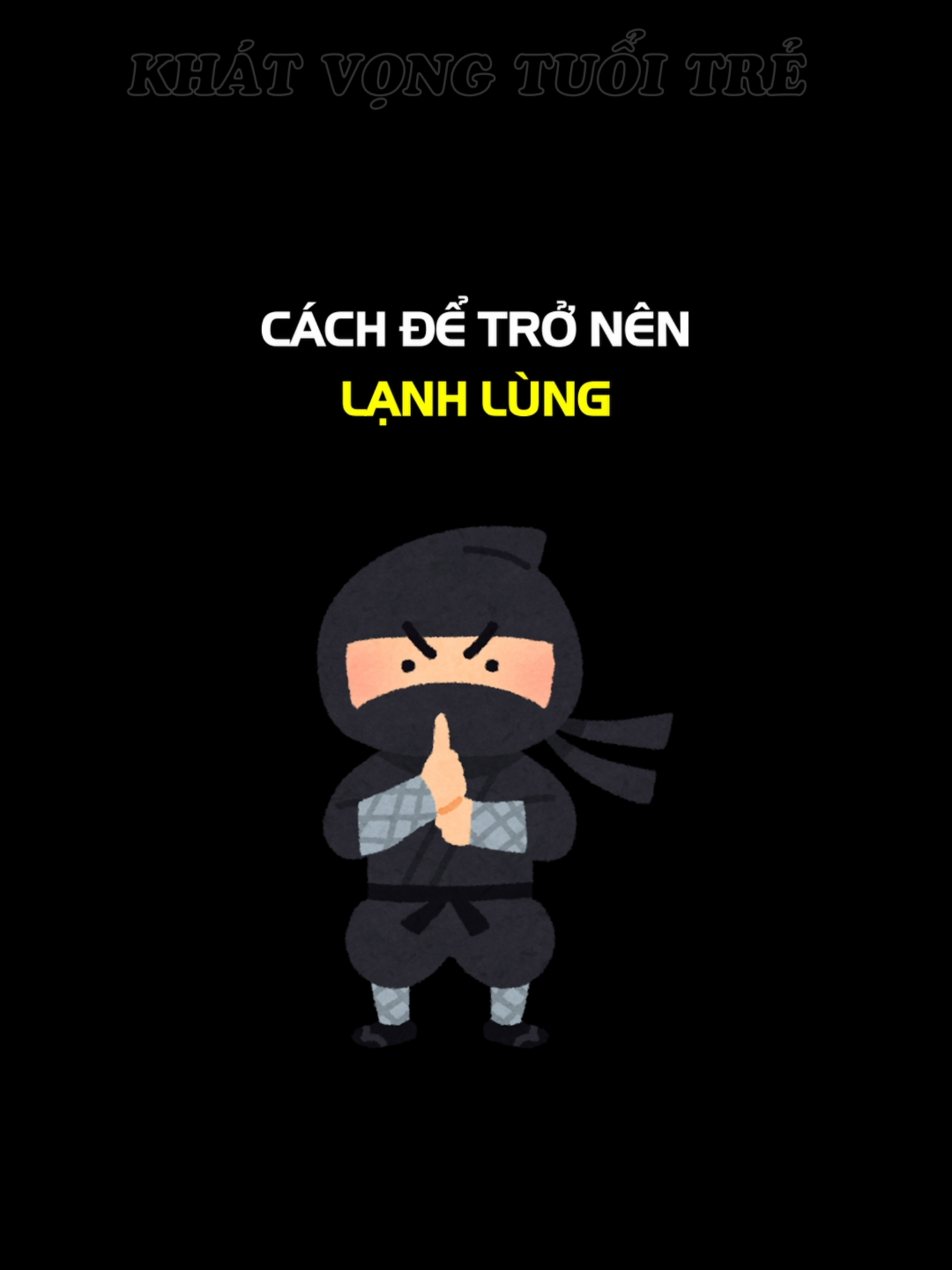 Cách để trở nên lạnh lùng #khatvongtuoitre #cachdetronenlanhlung #trieuview #xuhuong #toptrending