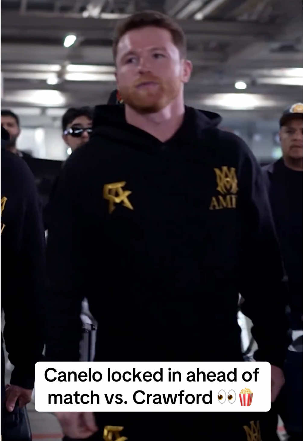 This is going to be a good one. 🔥 (@DanaWhite) #boxing #canelo #caneloalvarez #sports #canelocrawford 