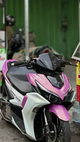 kalo udah ngerengek aerox susah udah #aerox #ngantuk 