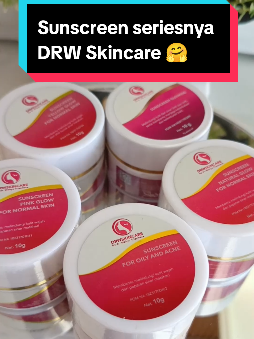 ini dia sunscreen seriesnya DRW skincare yang sesuai dengan berbagai jenis kulit #drwskincare #drwskincareindonesia #sunscreen 