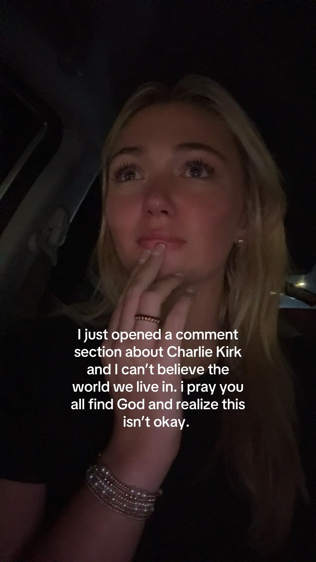 how could people be so cruel? 😭  #fyp #viralvideo #charliekirk 