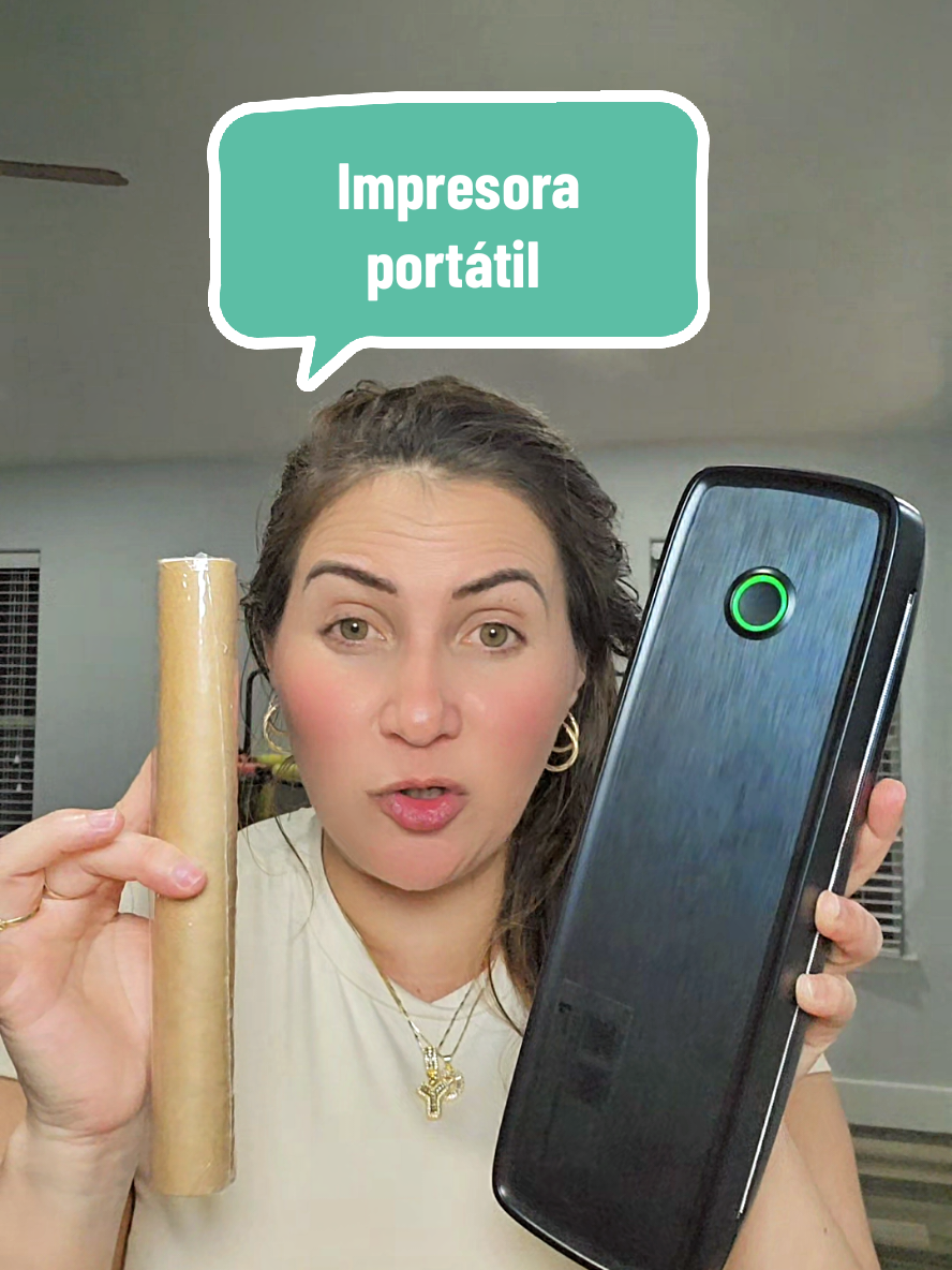 Impresora portátil,  compatible con IOS y Android. #printer #impresora 