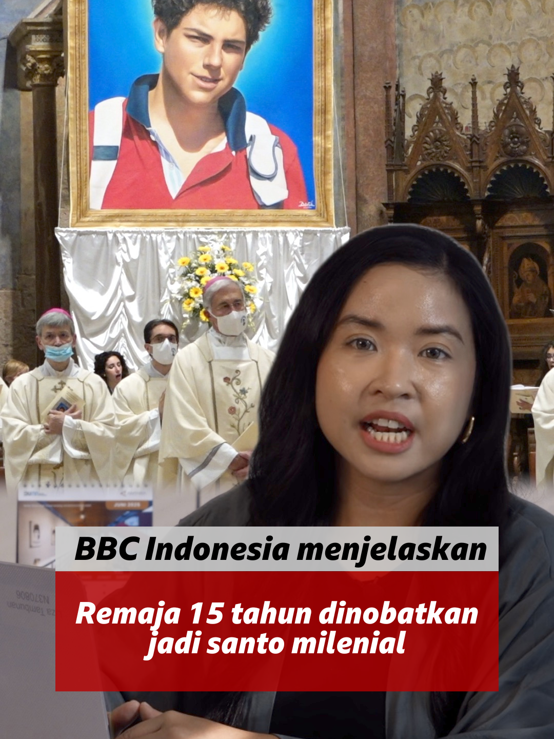 Remaja 15 tahun, Carlo Acutis, dinobatkan sebagai santo milenial pertama oleh Paus Leo, awal September lalu. Carlo meninggal dunia pada 2006 karena mengidap leukemia. Setahun setelahnya, jenazah Carlo dibaringkan dalam peti kaca di Kota Assisi, Italia, supaya bisa dikunjungi peziarah. Untuk menjadi santo, harus ada dua mukjizat yang terjadi setelah orang tersebut meninggal. Mukjizat apa yang terjadi terkait Carlo dan diakui oleh Vatikan? Simak penjelasannya. #Santo #CarloAcutis #vatikan #katolik #gereja 