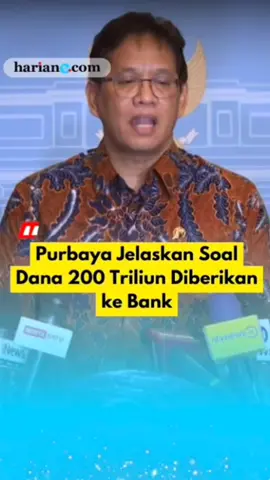 Kami jelaskan soal dana 200 T biar kalian paham #PurbayaYudiSadewa #menkeu #beritaviral #viral #viral 