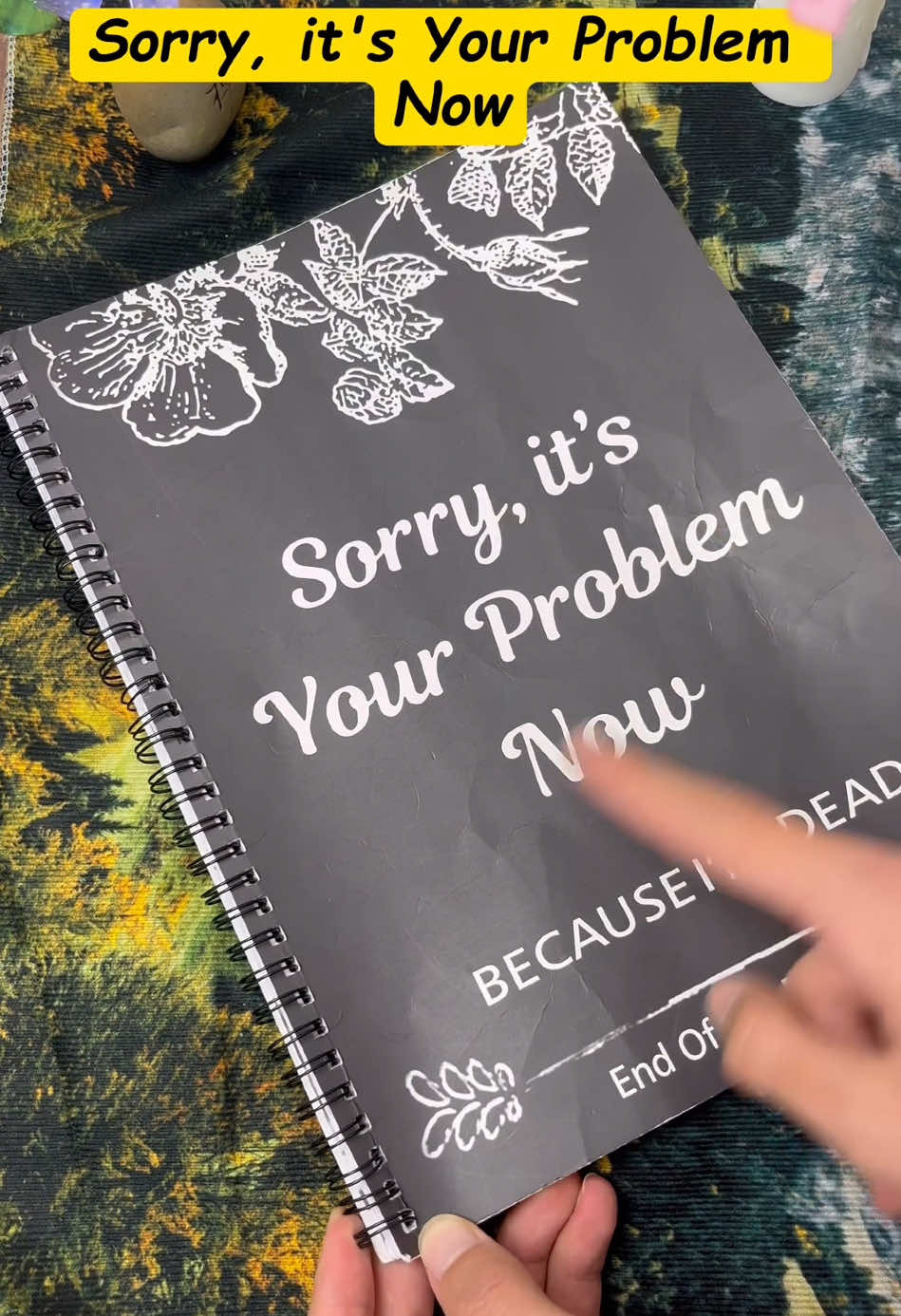 Sorry it’s your problem now #fyp #foryourpage #lifeplanning #die #tiktokshop #tiktokshopmemorialday #afterdeath #deathnote #adulting #tiktokshopmademebuyit #tiktokshoprestock 