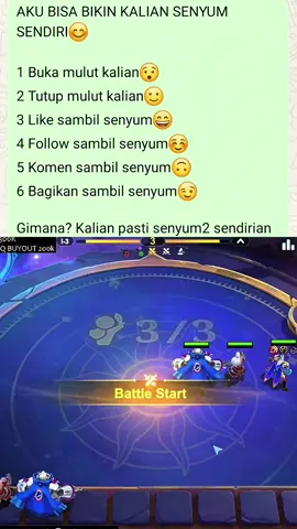 Lakukan senyumin #MCGG #MagicChessGoGo #MRSS3 #MCGGRisingStars #bismillahfyp 