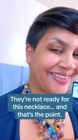 POV: You make something too original and now the world needs a minute. ✨ One-of-a-kind. Handmade. Unapologetic. 🎯 Currently on sale — link in bio. #BeadedNecklace #StatementJewelry #OneOfAKind #AltFashion #JewelryDrop  