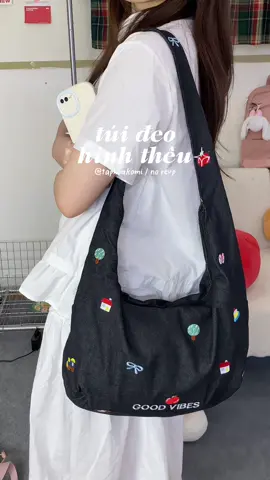 Túi to mang đi học oki lắm nha #tuideocheo #tuixach #tuideovai #xuhuong #unboxing 
