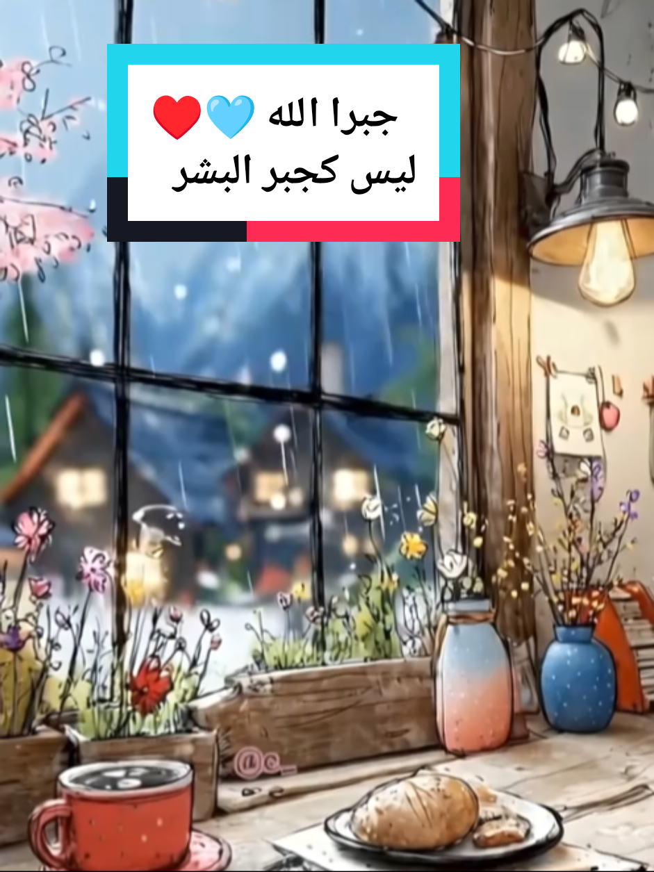 جبر الله 🩵♥️ ليس كجبر البشر  #جبرـالله #ليس_كمثله_شيئ  #صباحكمـنورـوهناـوسعاده #مشاهدات #amanyـomran369 @FOLLOWERS 