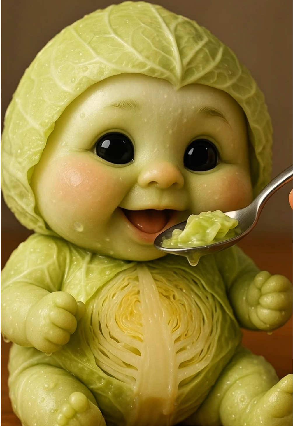 Cabbage ASMR🥬　-Create viral videos with Al Studio - Al Video Generator #asmr #CapCut @ai.studio.app 