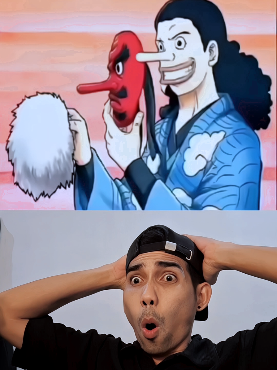 fans demon slayer harus menerima urokodaki adalah usop 😂 #anime #kimetsunoyaiba #onepiece #urokodaki #usopp 