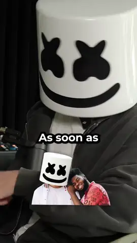 Replying to @francesca Why Marshmello Only Makes Music With His Friends  #marshmello #musicproducer #jonasbrothers #kanebrown #khalid #viralsong #viralvideo #numb #silence #radio @Marshmello 