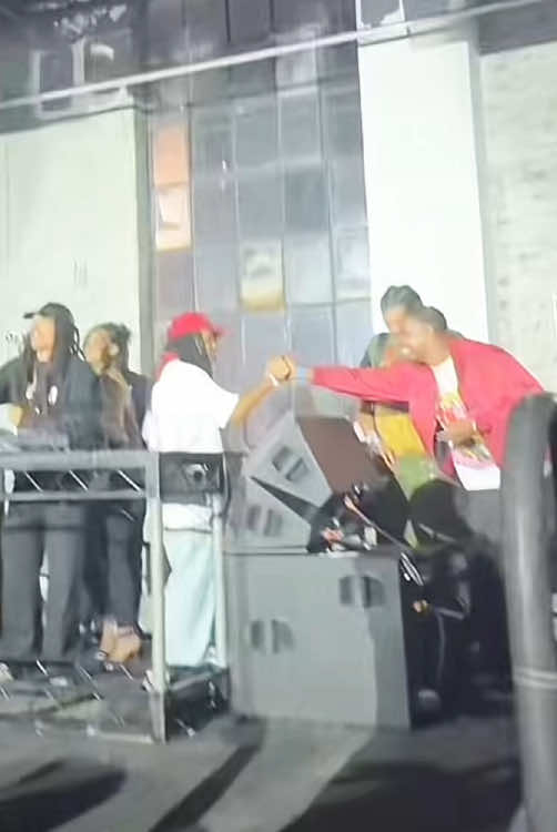 They playing Kanye at  playboi Carti’s birthday  party #playboicarti #kanyewest #viral #fyp #viralvideo 