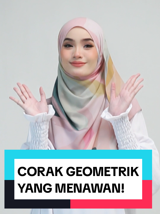 Beri sentuhan anggun & moden pada gaya harian awak dengan Nufa Corak Geo 3 🌸 Corak geometrik abstrak yang unik dan eksklusif, dipadankan dengan tona pastel yang lembut – sesuai digayakan ke mana saja, dari majlis formal hingga santai. 💖 Kenapa Nufa Corak Geo 3? Material lembut & selesa, mudah dibentuk Corak elegan, tak pasaran Warna pastel yang menaikkan seri wajah Eksklusif hanya di SITIMURNI