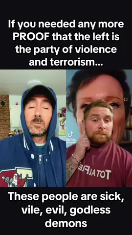More and more proof of the violent demonic left #maga #trump #fyp #duet with @FcknHistory 