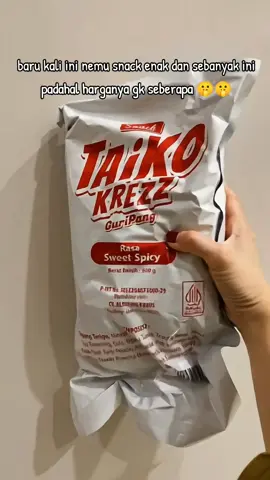 COD Taiko Krezz 500g/1000g, camilan/makanan kembung/ puffed, citarasa baik, renyah dan lezat, makanan puffed daribahan baku berkualitas Keripik Gurita Octopus Roasted Snack Food Kripik Crispy Pedas Cemilan Chips Ayam#SnackTime #koreanfood #cemilanviral 