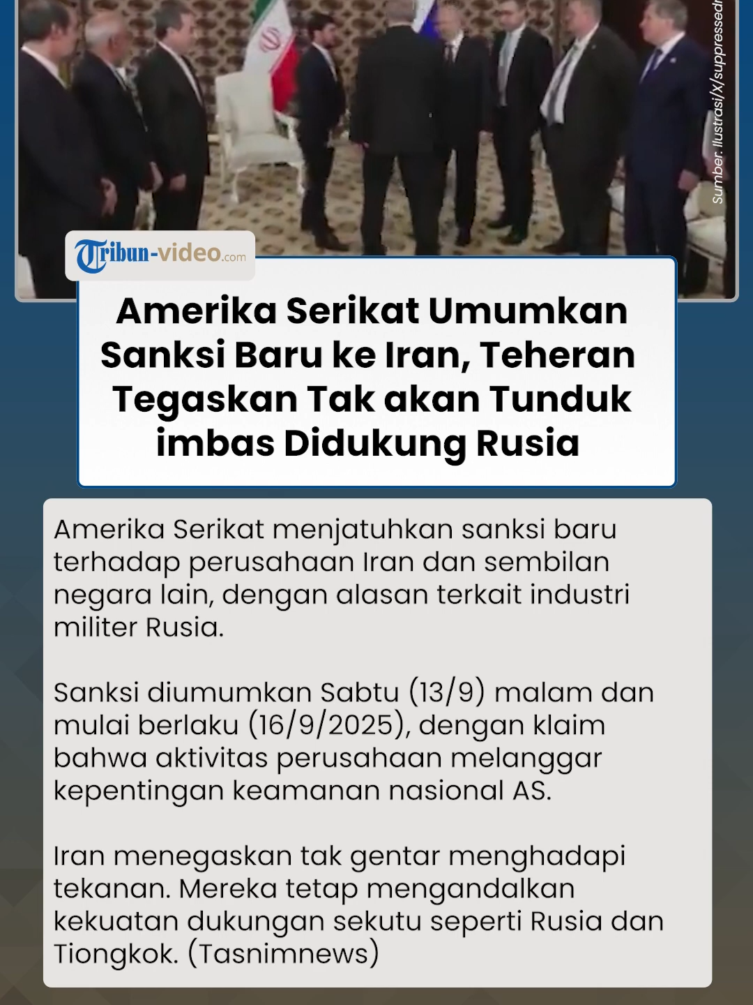 Iran Tak Gentar Hadapi Sanksi Amerika Serikat, Yakin Dukungan Rusia dan Tiongkok Jadi Kekuatan #iranvsamerikaserikat #iran #rusia #china #beritadunia