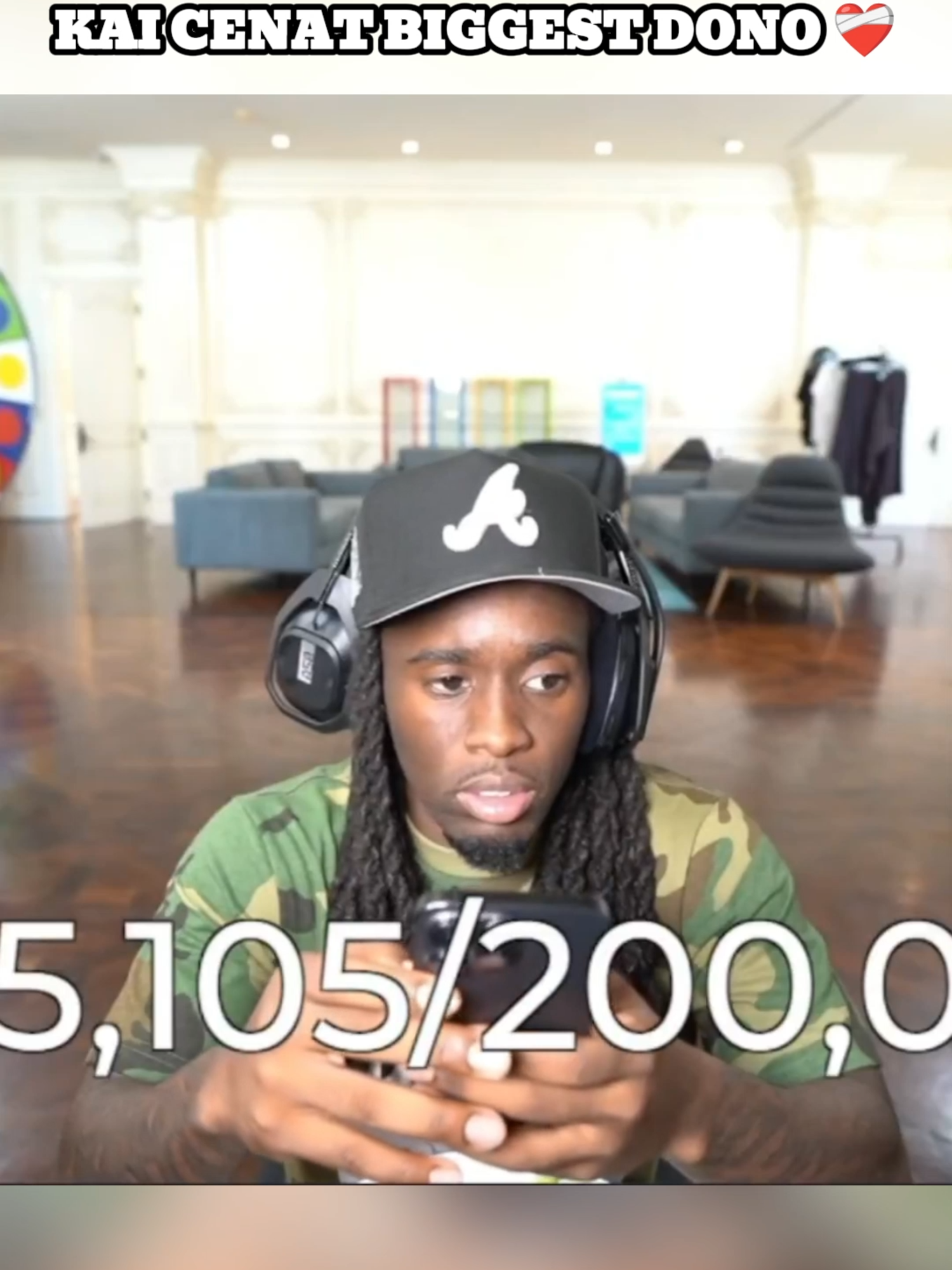 KAI CENAT BIGGEST DONO FROM STREAMER COIN #streamercoin #kaicenat #twitch ##fyp #clips #funny