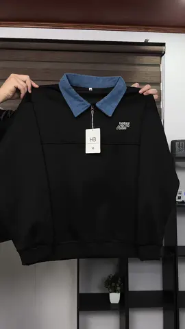 Áo Sweater Cổ Polo Chất Liệu Nỉ 2 Da #aosweater #xuhuong #macdepmoingay #phoidoxinh #fybシ 