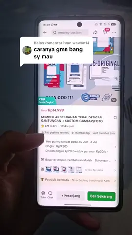 Membalas @iwan.wawan14 