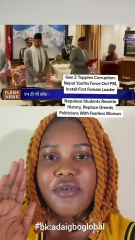 Gen Z Topples Corruption: Nepal Youths Force Out PM, Install First Female Leader Nepalese Students Rewrite History, Replace Greedy Politicians With Fearless Woman.
