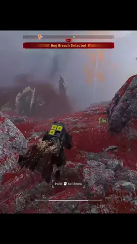 bruh was on a mission 😭😭😉 #helldivers2 #fyp #gameclips #helldivers2gameplay #helldivers2fyp 