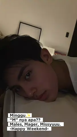 MET siang 🙏 MET weekend 🫰