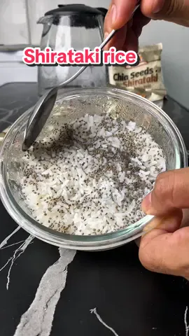 Perfect ito para sa mga nagda-diet Chai Seeds Shirataki rice #lowcalorie #lowfat #sugarfree #highinfiber #healthylifestyle 