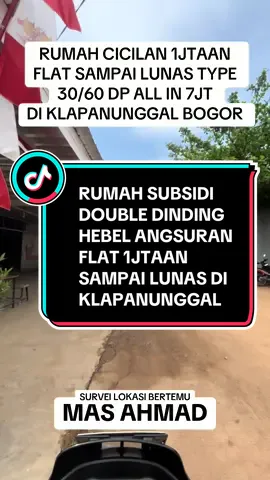 BACA CAPTION ‼️  ✨🏡 PROMO BESAR-BESARAN PESONA KAHURIPAN ✨ 🎉SPECIAL ULANG TAHUN PESONA KAHURIPAN GRUP YANG KE 12TH🎉 Mau punya rumah impian dengan harga terjangkau? Sekarang saatnya! 🎉 🔥 Subsidi ✅ Booking cuma Rp500.000 ✅ Biaya All-in dari Rp17 Juta jadi Rp7 Juta saja 🔥 Komersil ✅ Booking normal Rp2 Juta → sekarang hanya Rp120 Ribu! ✅ Gratis DP 📍 Lokasi strategis: Jalan Raya Cileungsi KM 5, Desa Gandoang, Kec. Cileungsi, Kab. Bogor 💬 Tulis di kolom komentar: ➡️ “Mau survei” kalau siap lihat lokasi langsung ➡️ “Mau brosur” kalau butuh info lengkapnya 📲 Atau hubungi langsung Mas Ahmad – 085778724461 Jangan tunggu lama, unit terbatas ‼️ 👉 Siapa cepat dia dapat rumah impian 😍 #PesonaKahuripan #PromoRumah #Subsidi #RumahKomersil #Cileungsi