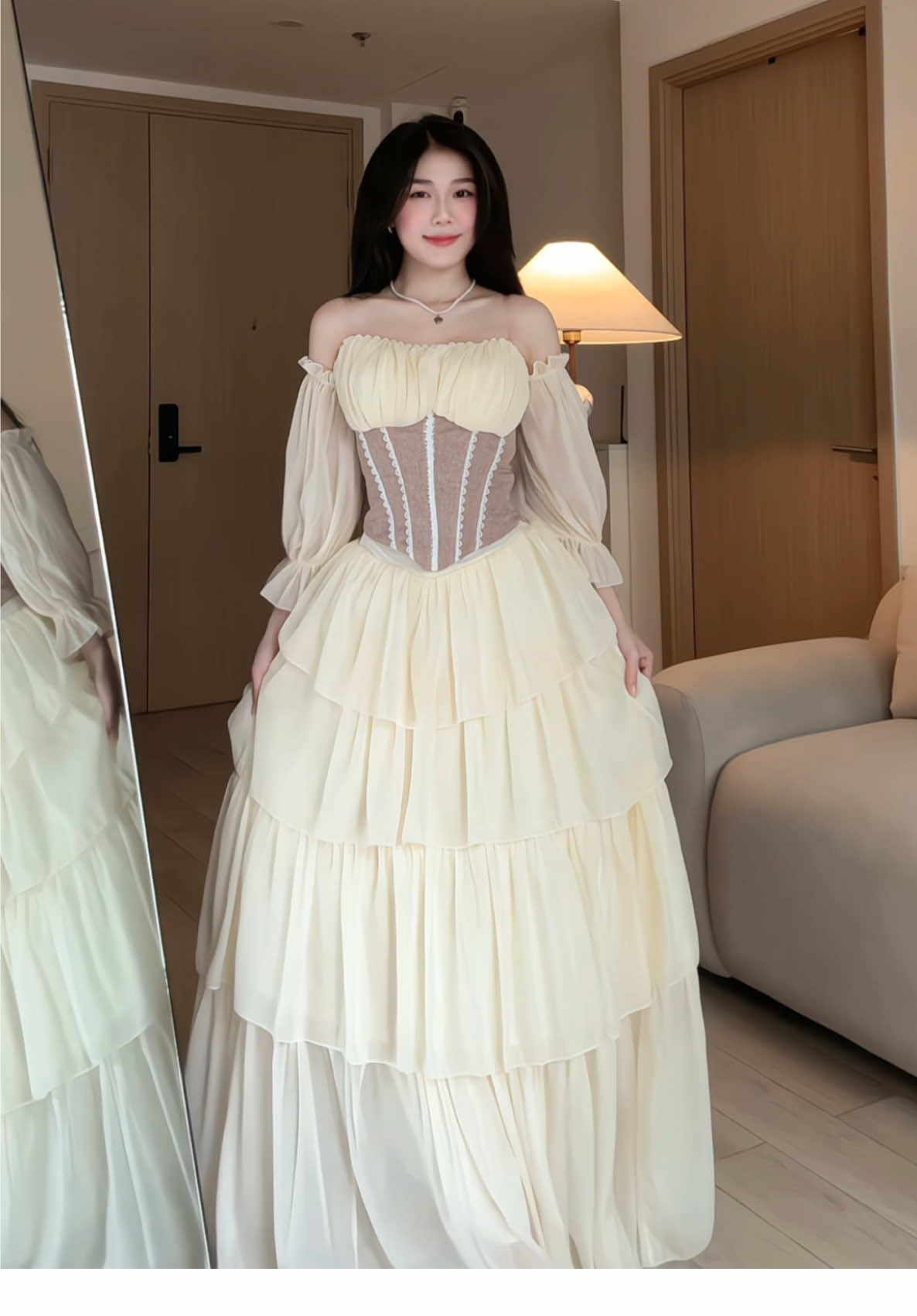 Đầm công chúa 👸🏼👑 @Maxi Ngọc Lan - NhaLee #viral #fyp #xuhuong #phoidoxinh #goclamdep 
