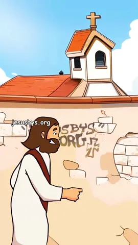 Jesus Exposes the Greedy Church Pastor 🪙⛪ #jesus #jesusbys #jbys