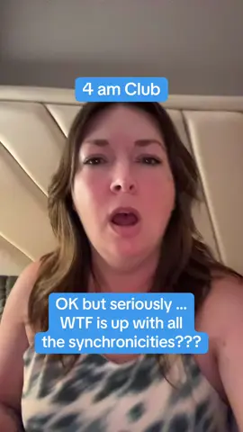 Someone please explain this to me because it’s getting WEIRD. What’s the deal with synchronicities? Is anyone else having a thousand synchronicities? I’ve heard it said you experience synchronicity right before manifestation happens, but this has never been my experience. What is going on? #4amclub #synchronicity #psychictok #manifestation #psychic 
