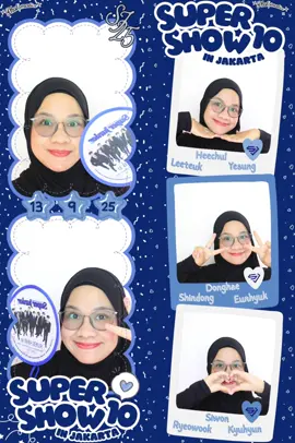 Super Show 10 in Jakarta 💙 @SUPER JUNIOR #superjunior #supershow10injkt #ss10 