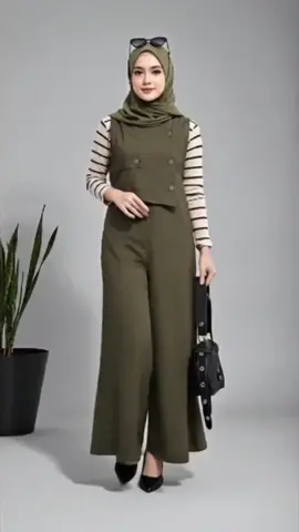 Rompi Wanita Muslimah Katun Elizabeth Vilmi #rompiwanita #atasanwanita #setelanwanita #outfitideas #fyp 