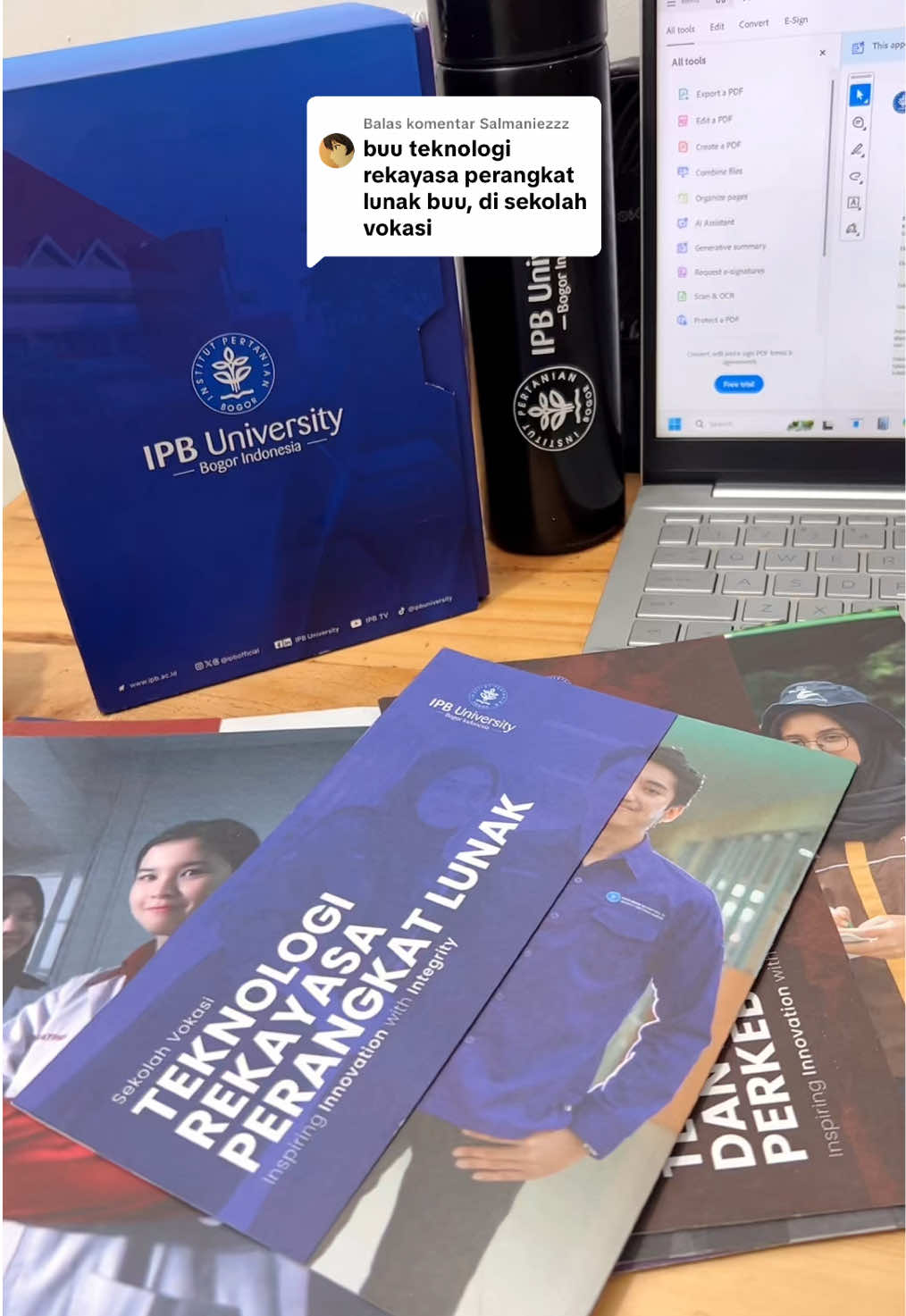 Membalas @Salmaniezzz Telnologi rekayasa perangkat lunak IPB#fypシ゚ #fyp #ipbuniversity #tka #ipb 