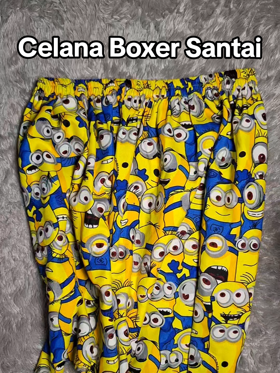 Pokoknya adem tapi bahannya ga tipis🤪 #celanaboxer #celanasantai #celanapendek #celanaboxermotif #celanaboxermurah 