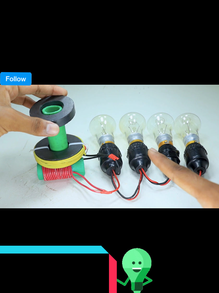 Free Energy Generator 8000W 220V Electricity Flywheel Big Magnet Copper Wire At Home #freeenergy #DIY #public #viral #curent 