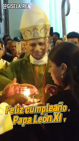 Feliz cumpleaños Papa León 🦁❤️ #70años #papaleon #cumpleañosfeliz #chiclayo #peru