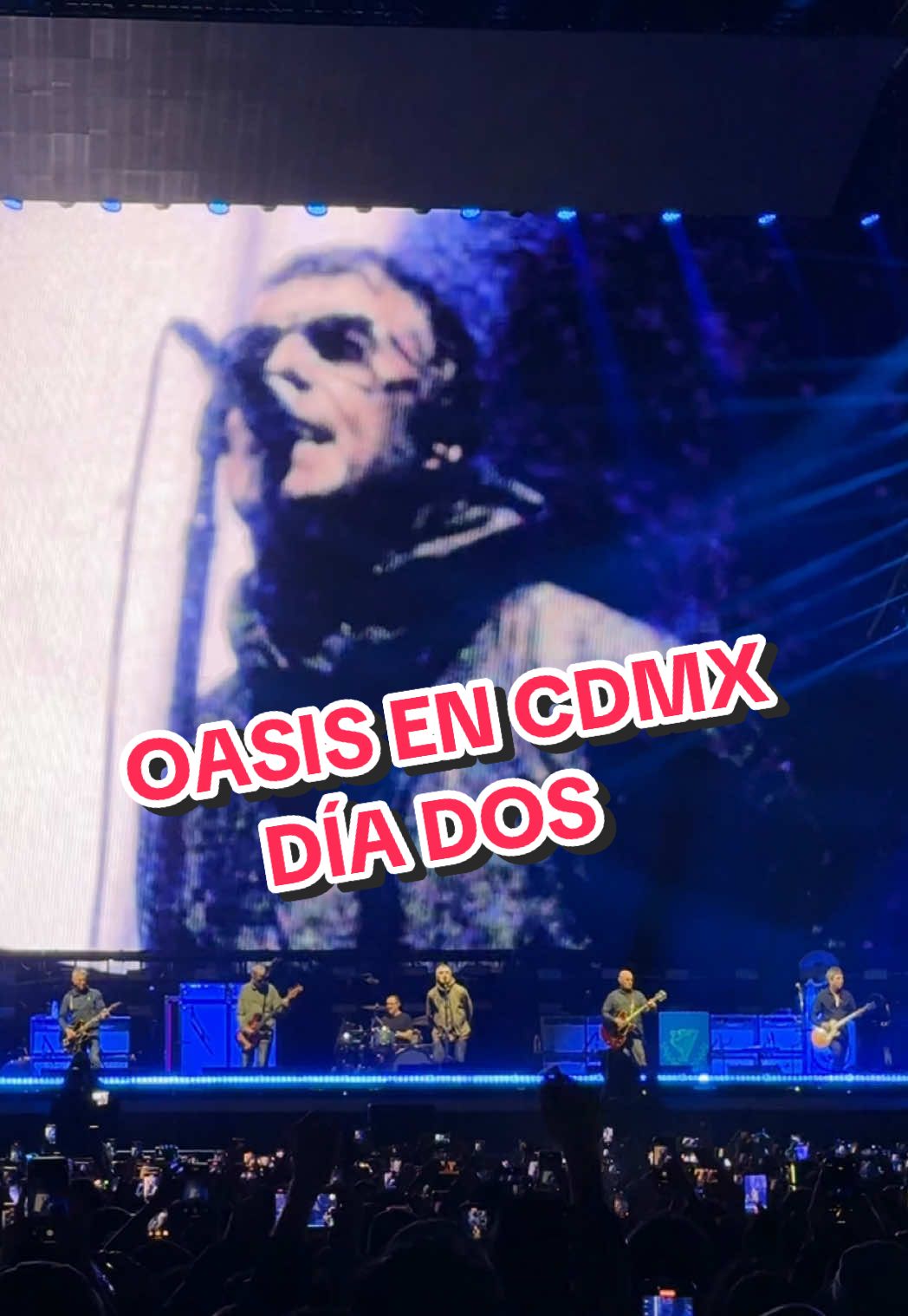 Slide Away de Oasis en el Estadio GNP Seguro de la CDMX 13 de Septiembre de 2025 #Oasis #oasislive25 #conciertoscdmx #estadiognp #slideaway 