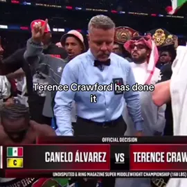 Greatest of this generation we just witnessed history #fyp #terencecrawford #canelo #boxing #canelovscrawford 